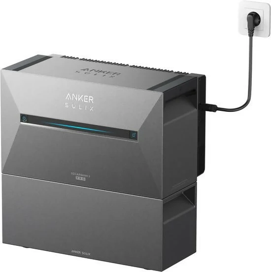 Anker SOLIX Solarbank 3 E2700 Pro + batería de expansión BP2700 - 5.4 kWh (medidor P1 incluido)