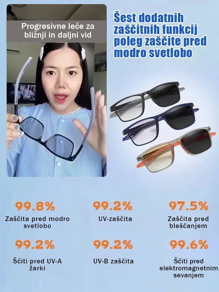 Pametno samodejno ostrenje in fotokromatska pametna očala-SI