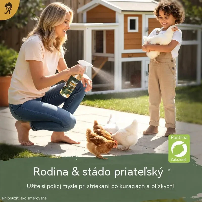 🐔🌿【2 u 1 sprej protiv mirisa i insekata za kokošinjac】✨ Jedno prskanje neutralizira mirise i odbija insekte, ostavljajući vaš kokošinjac svježijim!-HR
