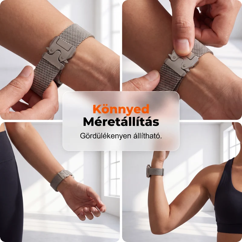 ⌚Remen od mrežastog čelika za sat – za Apple Watch-HR