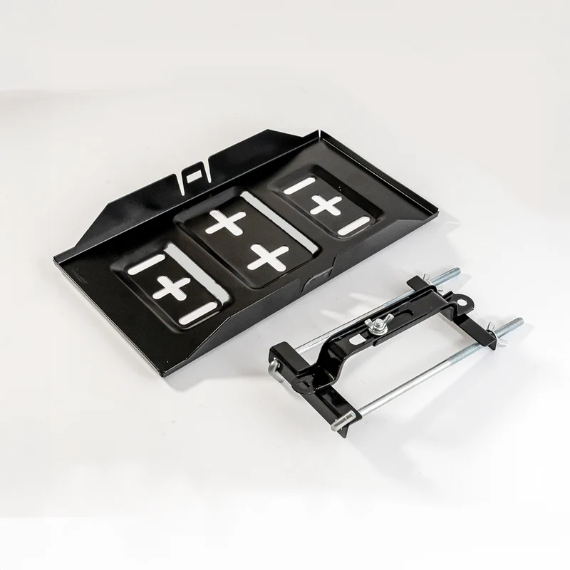Juegos de soporte y anclaje para baterias