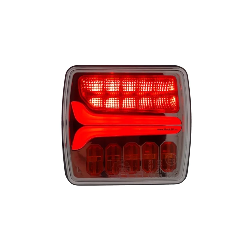 Kit de luces inalámbricas para remolque de 12 V con soporte magnético y conector de 7 polos.