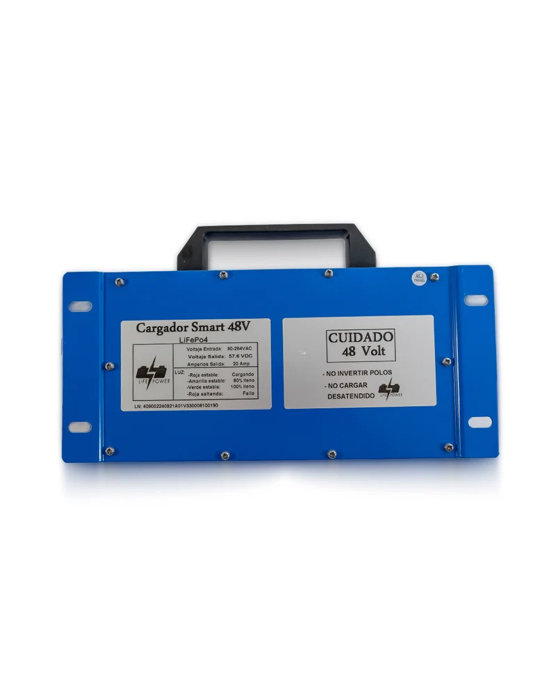 Cargador LifePower 48V 20Ah /120VAC