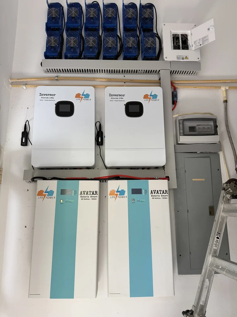 Cargador LifePower 48V 20Ah /120VAC