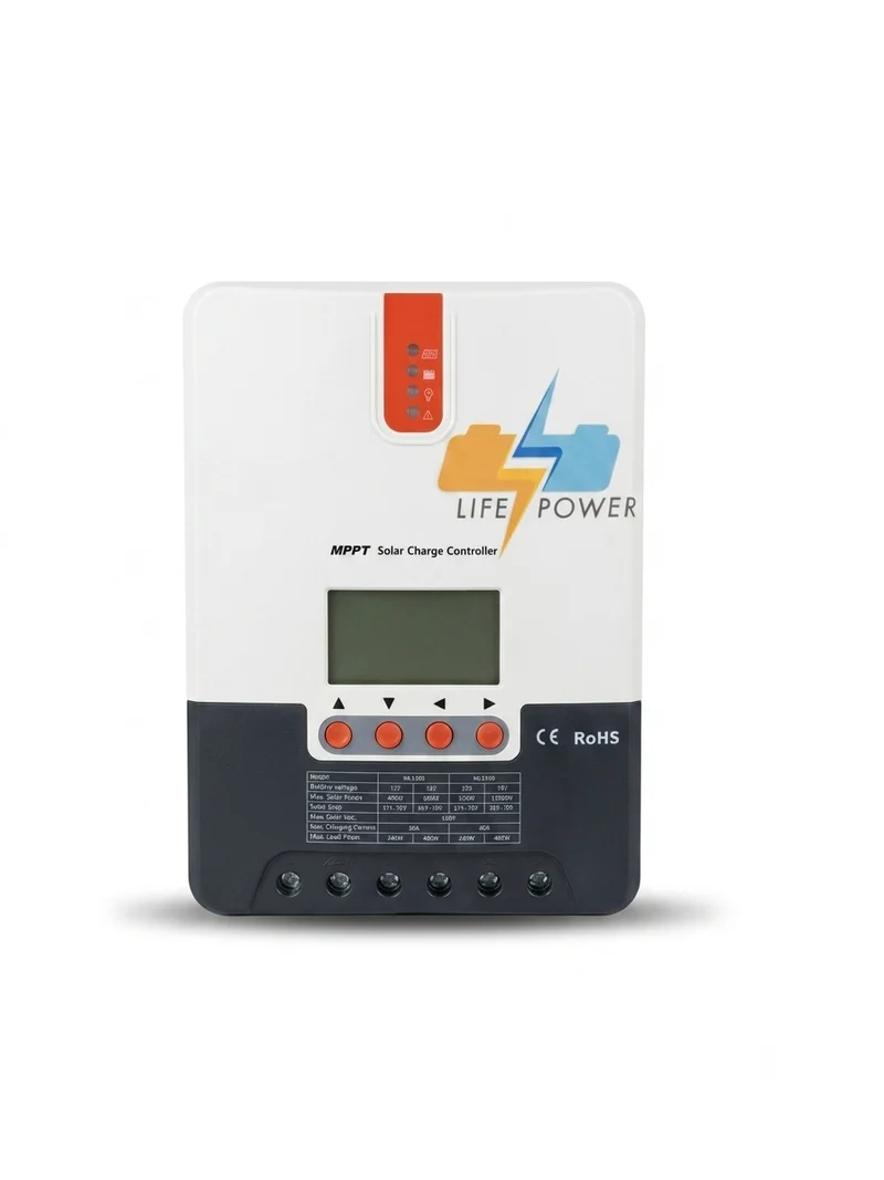 Cargador Solar 12V/24V 40A