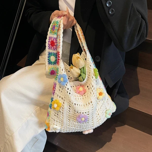 👜Heklana etnička torba za preko ramena za žene-HR