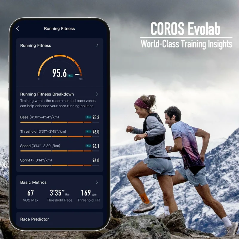 Smartwatch Coros WAPX2-PNK Negro Rosa 1,2"