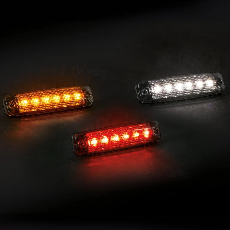 Luces de posición LED Fristom FT-079 Slimline con lente oscura