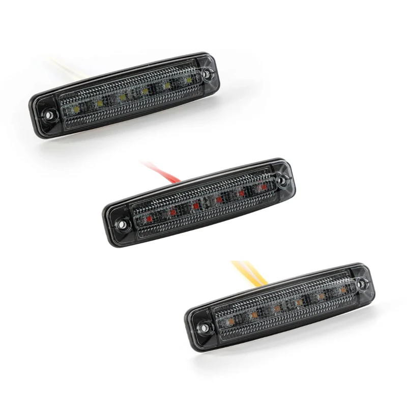 Luces de posición LED Fristom FT-079 Slimline con lente oscura