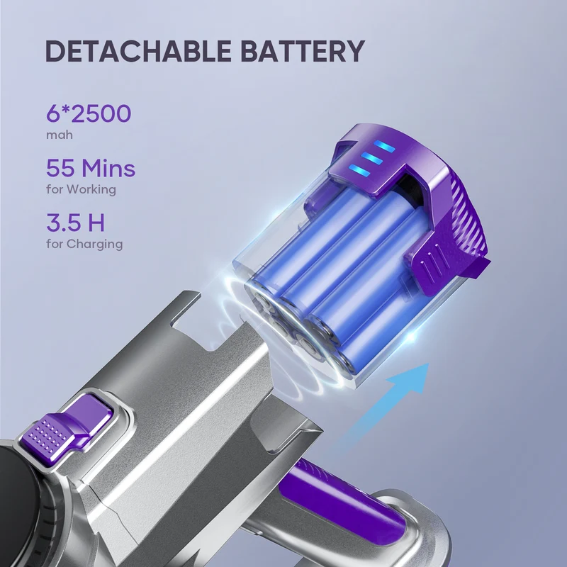 Buture VC10 Cordless Vacuum Cleaner | 400W 38KPA