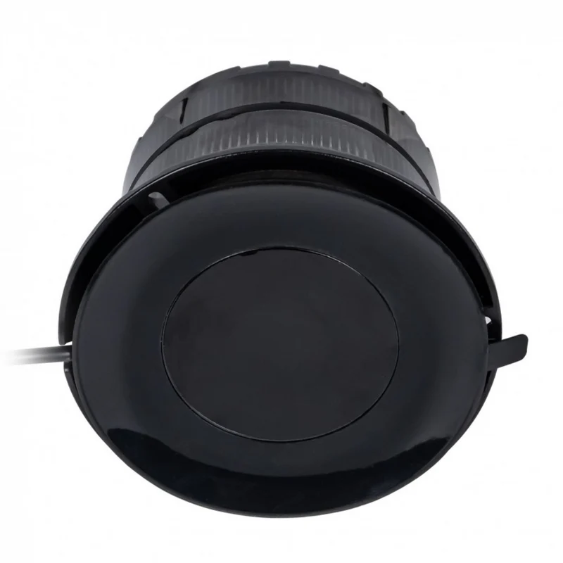Baliza LED con lente oscura, base magnética y montaje con perno