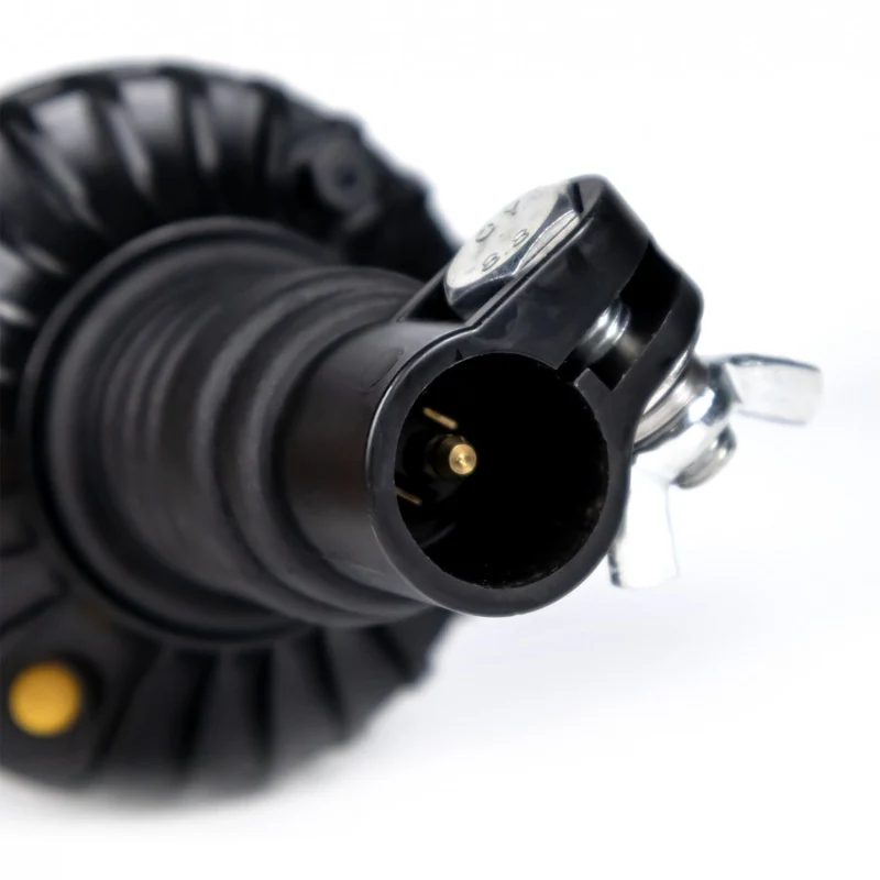 Baliza LED con lente oscura y base DIN flexible