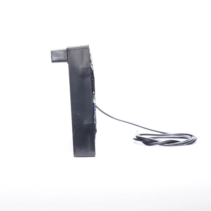WAS W253 Soporte para matrícula delantera con luz estroboscópica y reflector ámbar
