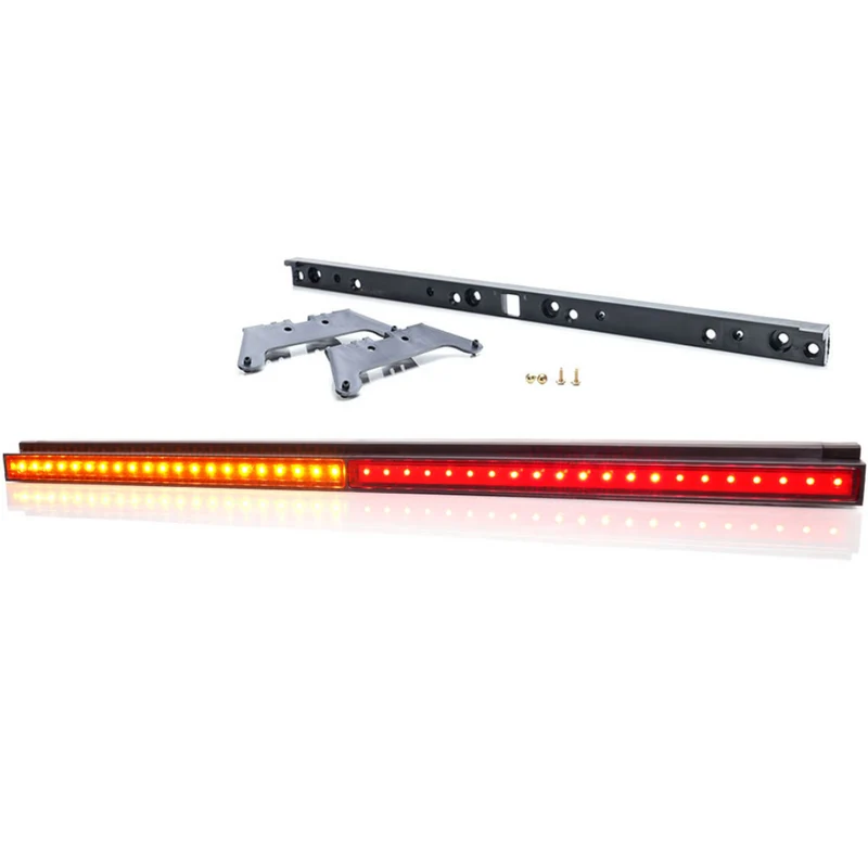 Luz indicadora y de freno larga y delgada WAS W260 con soportes
