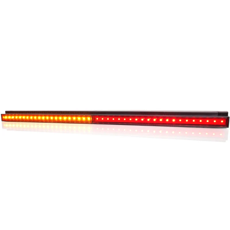 Luz indicadora y de freno larga y delgada WAS W260 con soportes