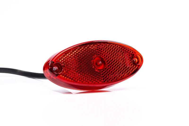 Luz de marcador LED estilo remolque ovalada Fristom con reflector