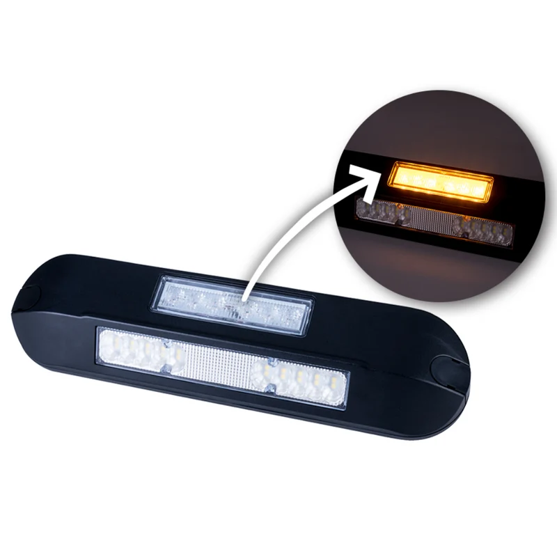 Lámpara de escena LED Horpol con luz estroboscópica de advertencia de peligro