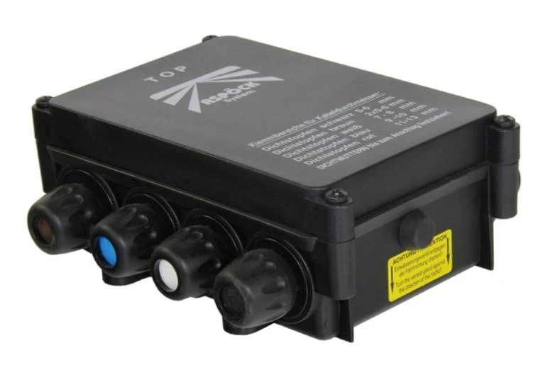 Caja de conexiones Aspock delgada / 8 vías / 76-5100-041