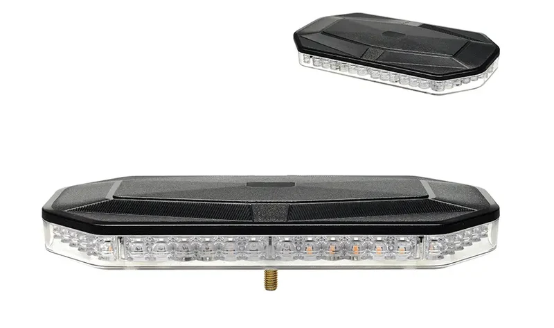 Mini barra de luz LED / Fijación con perno de un solo punto / 290 mm