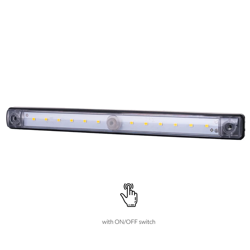 Tira de luz LED interior 4000K con interruptor