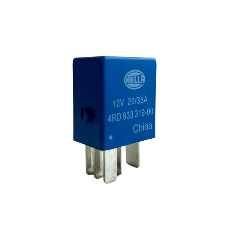 Relé de conmutación Hella de 12 V y 5 pines con resistencia, 35 A