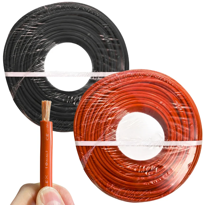 Cable de batería / 16 mm² / Paquete de bobina de 100 metros
