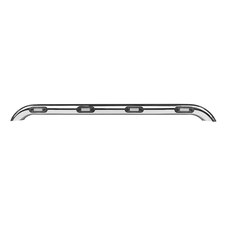 Barra de techo de acero inoxidable con 4 luces de posición LED *PRECIO DE OFERTA*