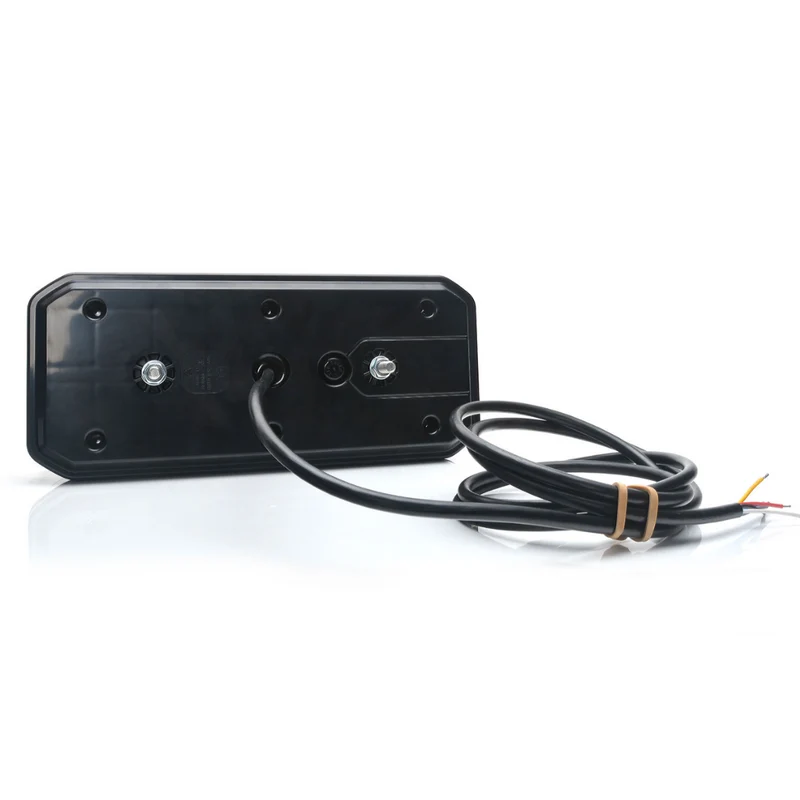 Luz de neón rectangular grande para remolque WAS W185DD S2 con indicador dinámico / 12"