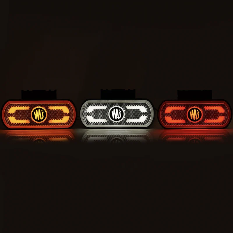 Luces de posición WAS W240NL con reflector