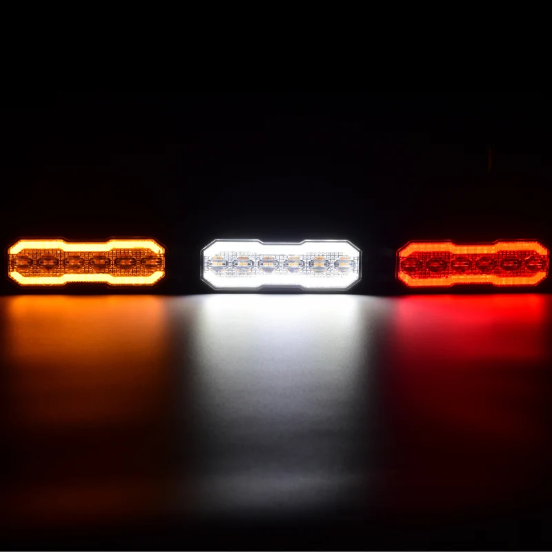 Luz LED de señalización ahumada Torlok Black Hawk con función estroboscópica