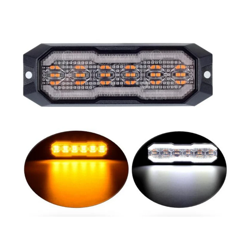 Luz LED de señalización ahumada Torlok Black Hawk con función estroboscópica