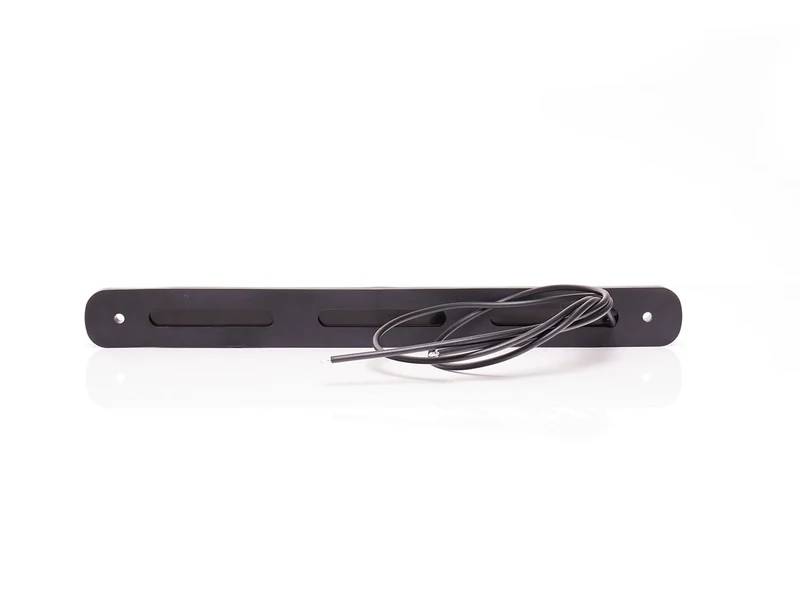 Luz de marcador ahumada negra WAS larga de 238 mm / lente oscura / 12 LED