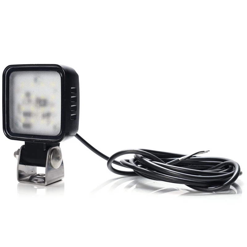 Lámpara de trabajo cuadrada compacta WAS W265 de 12V-70V / 1435 lúmenes
