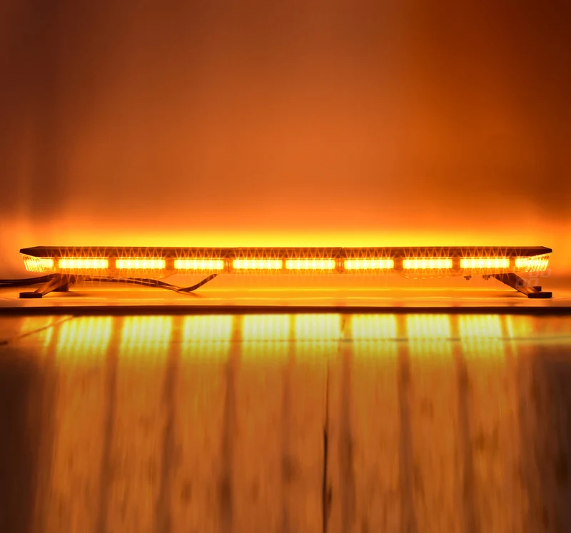 Barra de luces LED de emergencia para techo, 46 ​​pulgadas, 1170 mm