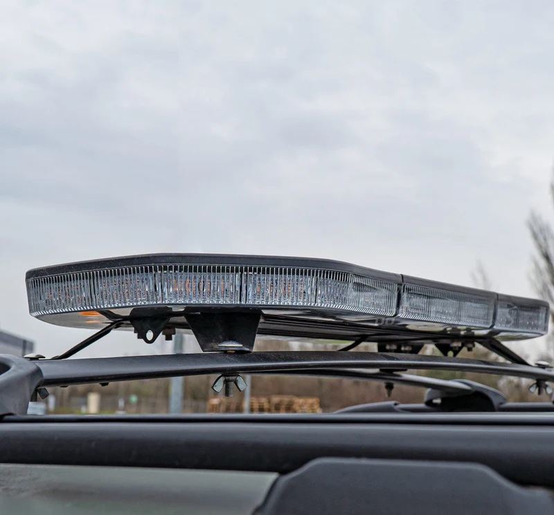 Barra de luces LED de emergencia para techo, 46 ​​pulgadas, 1170 mm