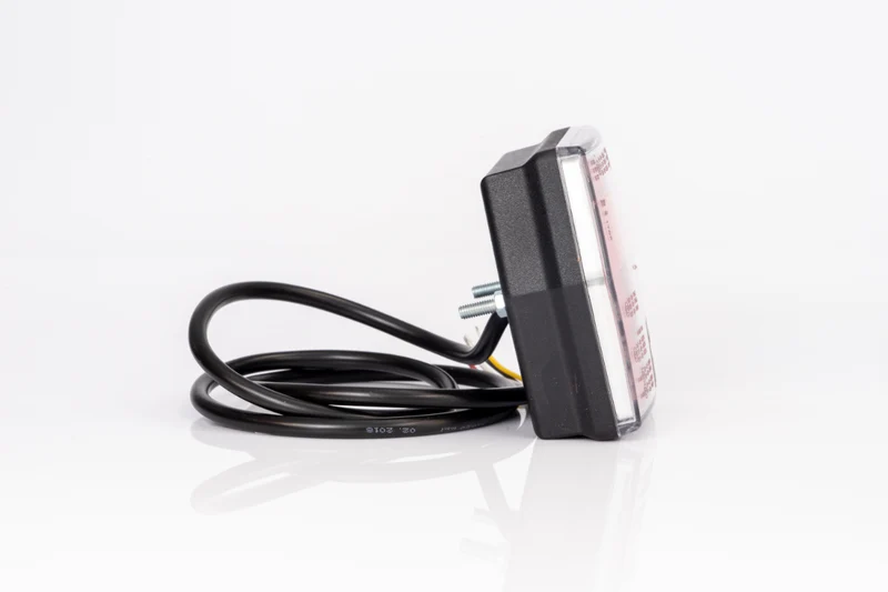 Lámpara LED para remolque pequeña con luz de freno, trasera e indicadora
