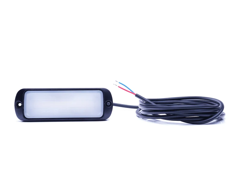 Luz de trabajo LED WAS W229 / Luz de escena con dos soportes de montaje / Lente opaca