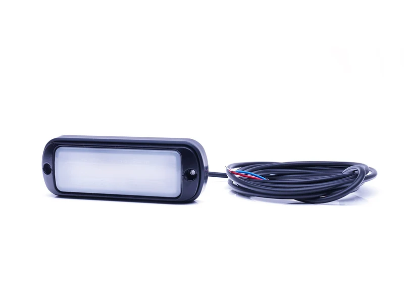 Luz de trabajo LED WAS W229 / Luz de escena con dos soportes de montaje / Lente opaca