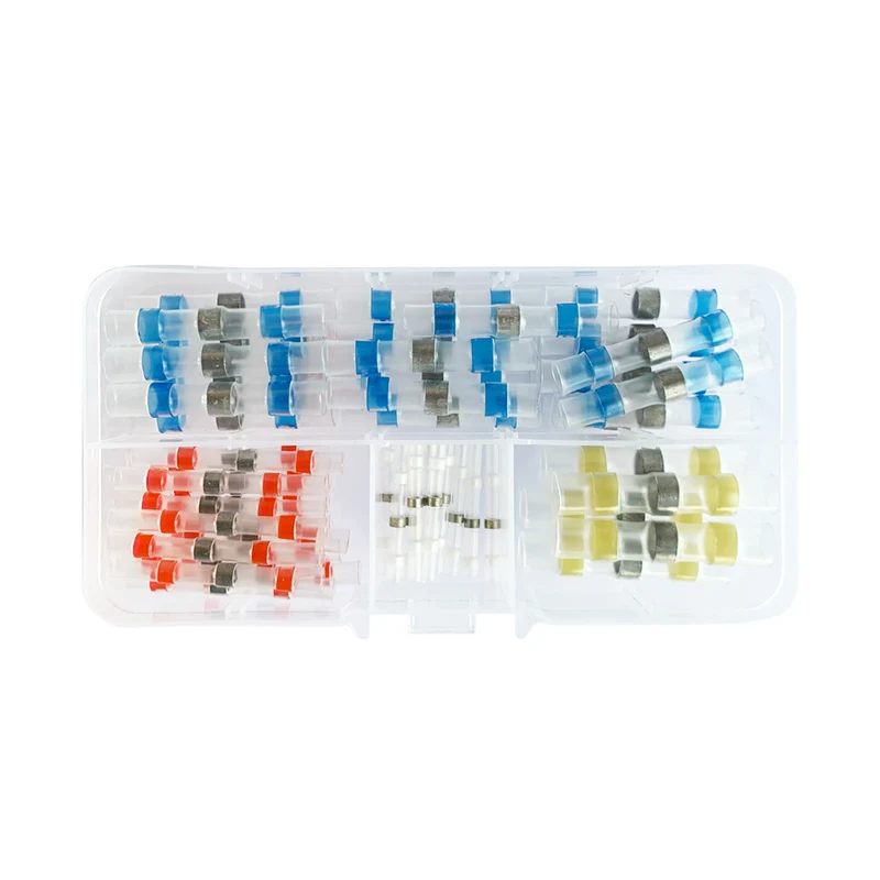 Caja surtida de fundas de soldadura termorretráctiles / 50 piezas