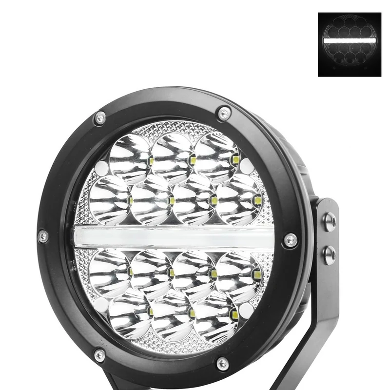 Focos LED con tira de luz de posición / 7"