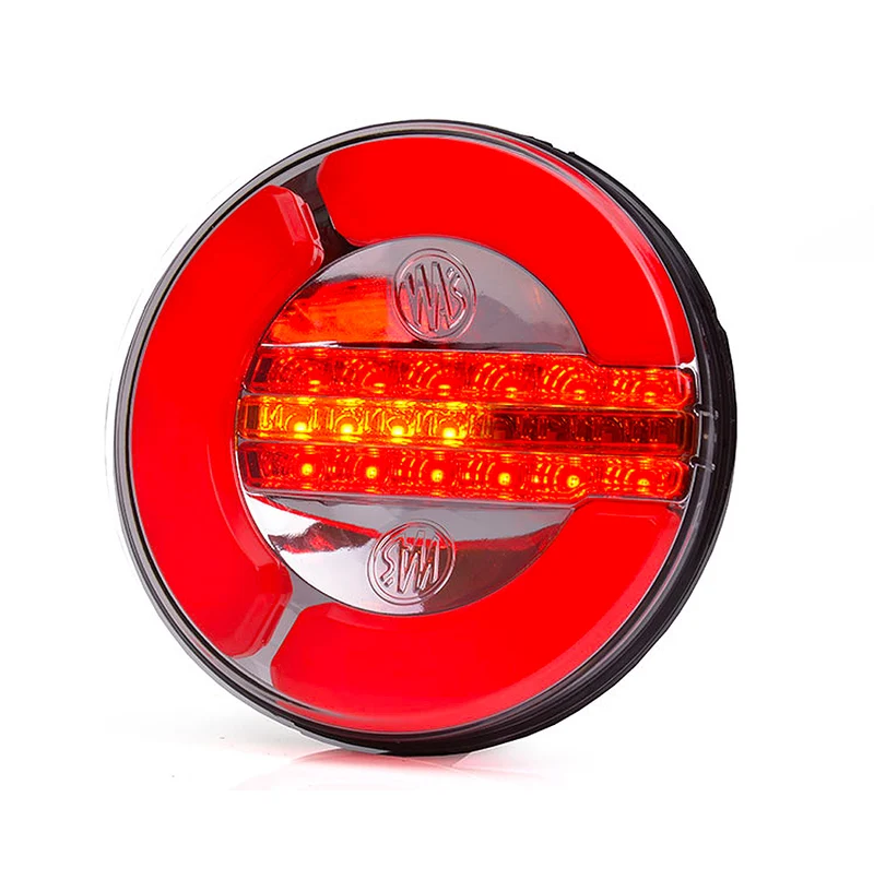 WAS W153DD Luz trasera redonda con indicador dinámico