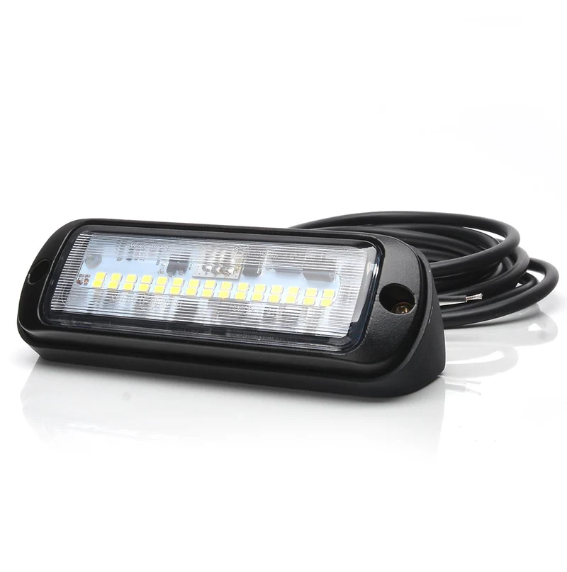 WAS W229 Luz LED de trabajo/luz de escena con dos soportes de montaje