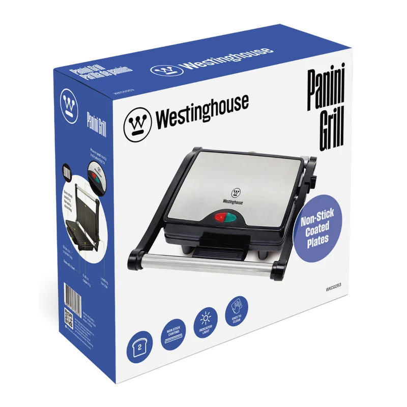 Westinghouse Sandwichera Panini Grill 900W, WKCG053