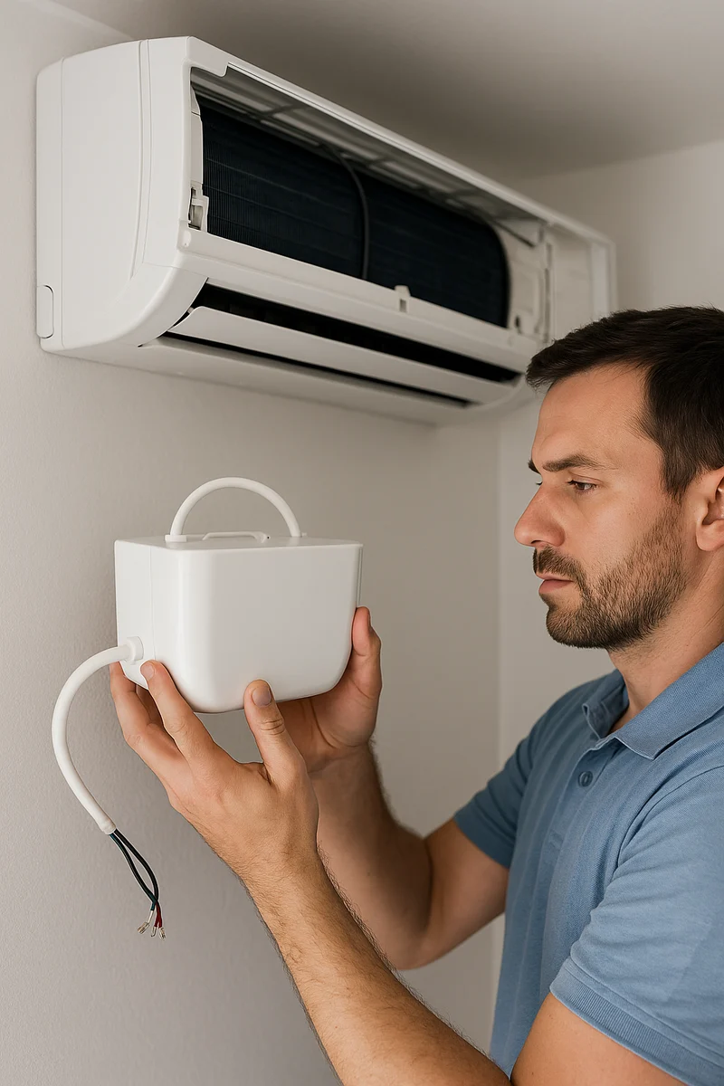 Bomba de Condensados Para Aire Acondicionado Silenciosa y Eficiente  Ideal para Hogar y Trabajo