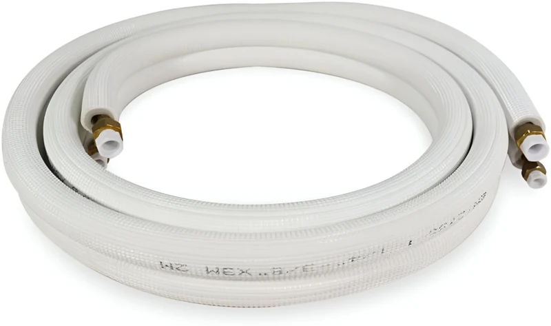 Kit Instalación Aire Acondicionado | Tubo Cobre 1/4" y 3/8" 3m + Soporte Unidad Exterior 450mm + Antivibradores
