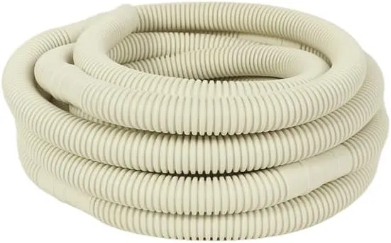 Tubo Corrugado Drenaje de Condensados Ø16 mm  Conexiones Macho/Hembra Ø18-20 mm  5M de Longitud  Flexible y Resisten
