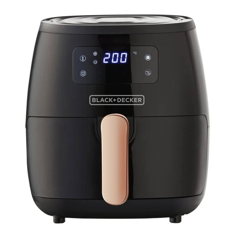 Black & Decker Olla Freidora de Aire 5.7 Litros, HFD5055B