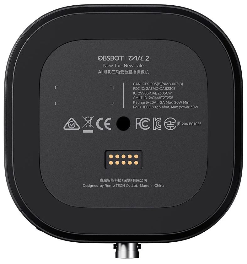 OBSBOT TAIL 2 CAMARA DE PRODUCCION 4K CON LENTE PTZR
