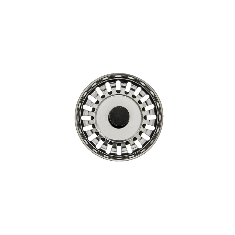 Tapón fregadero INOX | compatible TEKA | Calidad Adaptable | Codigo fabricante 20199006 | Ø 45 mm Blanco con rejilla