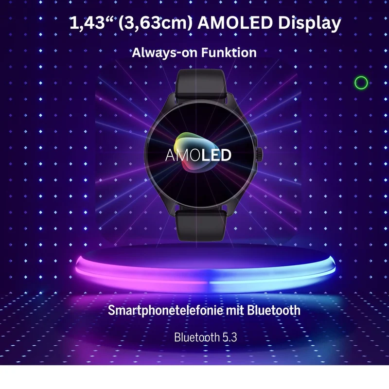Smartwatch beafon WATCH 402 43 mm 1,43" Negro